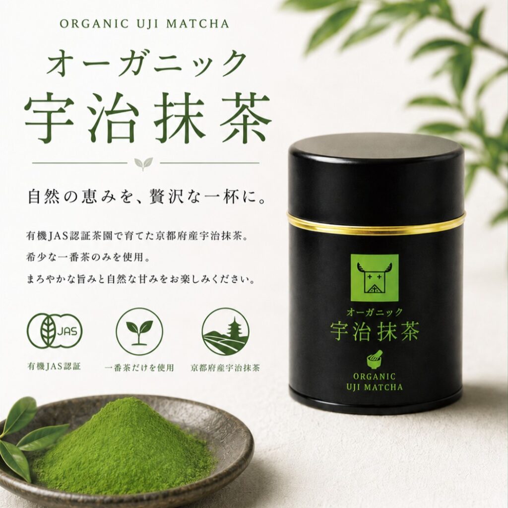 オーガニック宇治抹茶 Organic Uji Matcha